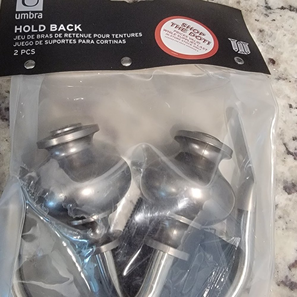 Umbra Curtain Hold Backs